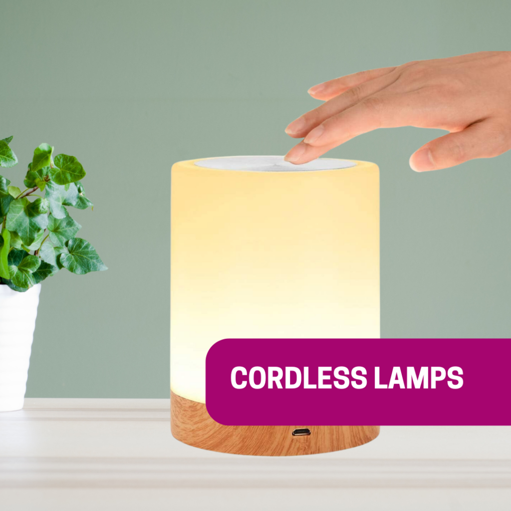 cordless lamp safer for seniors