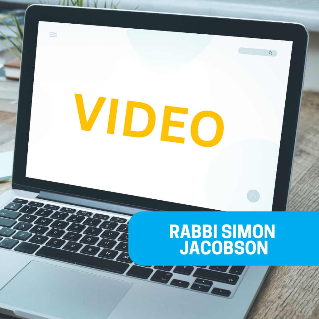 Rabbi Simon Jacobson video about caring for aging parents